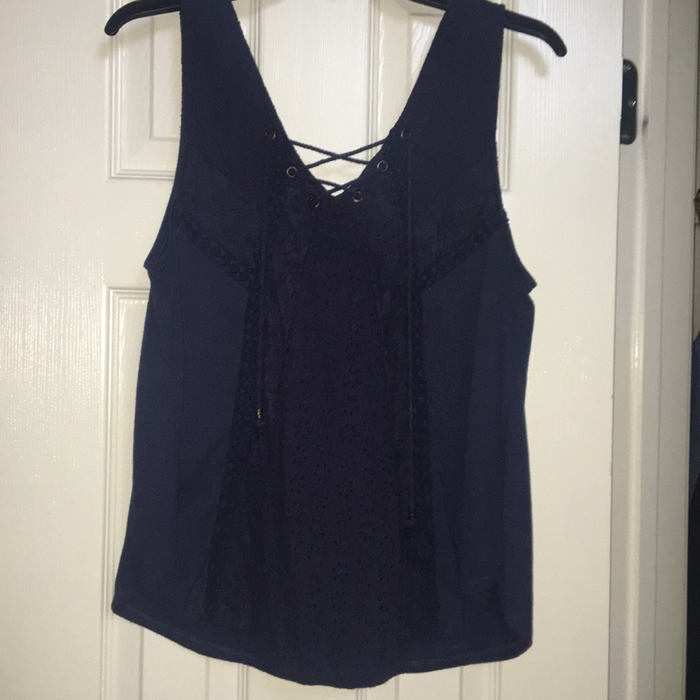 Navy Tank Top